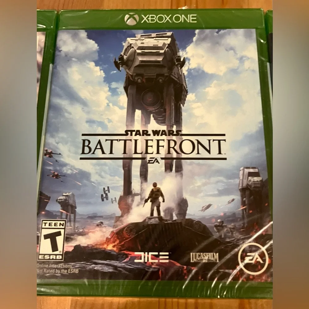 NEW lot of 3 XBOX ONE games. Star Wars Battlefront, Lego Dimensions, Madden 2017